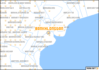 map of Ban Khlong Dan