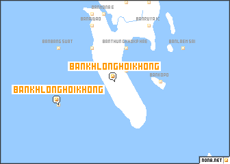 map of Ban Khlong Hoi Khong