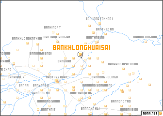 map of Ban Khlong Huai Sai