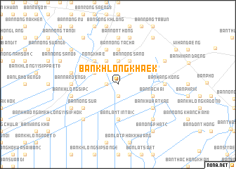 map of Ban Khlong Khaek