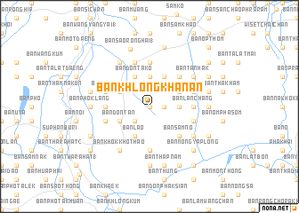 map of Ban Khlong Khanan