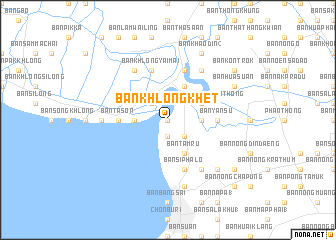 map of Ban Khlong Khet