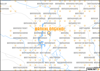 map of Ban Khlong Khoi