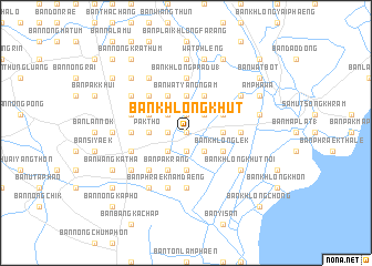 map of Ban Khlong Khut