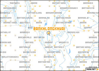 map of Ban Khlong Khwai