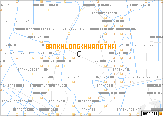 map of Ban Khlong Khwang Thai