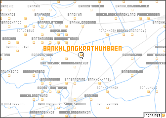 map of Ban Khlong Krathum Baen