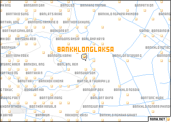 map of Ban Khlong Laksa