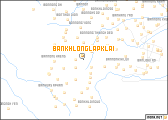 map of Ban Khlong Lap Klai