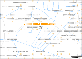 map of Ban Khlong Luang Phaeng