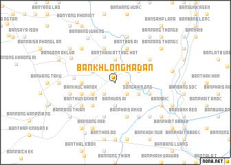 map of Ban Khlong Madan