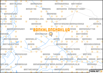 map of Ban Khlong Maklua