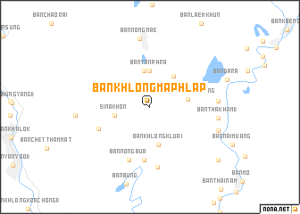 map of Ban Khlong Maphlap