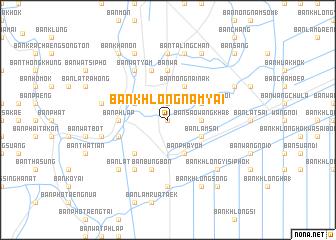 map of Ban Khlong Nam Yai