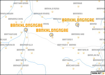 map of Ban Khlong Ngae