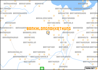 map of Ban Khlong Nok Kathung