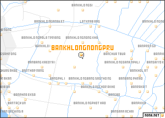 map of Ban Khlong Nong Pru