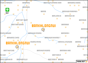 map of Ban Khlong Nui