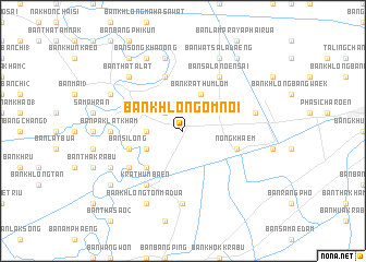 map of Ban Khlong Om Noi