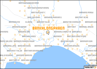 map of Ban Khlong Phaen