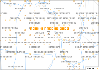 map of Ban Khlong Phai Phra