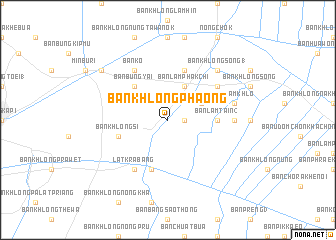 map of Ban Khlong Pha Ong