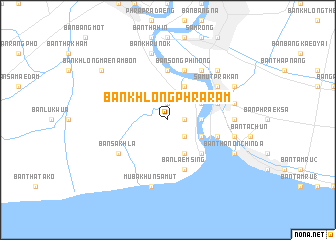 map of Ban Khlong Phra Ram