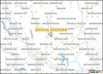 map of Ban Khlong Phra