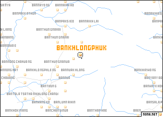 map of Ban Khlong Phuk