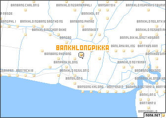 map of Ban Khlong Pik Ka