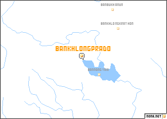 map of Ban Khlong Prado