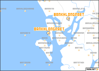 map of Ban Khlong Raet