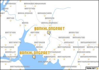 map of Ban Khlong Raet