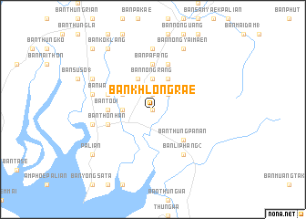 map of Ban Khlong Rae