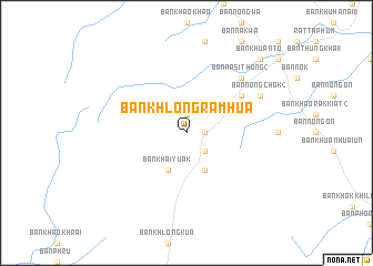 map of Ban Khlong Ram Hua