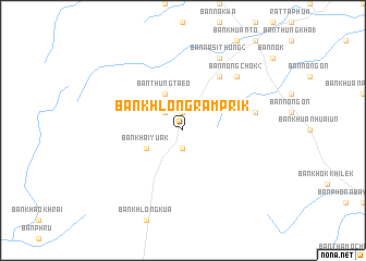 map of Ban Khlong Ram Prik