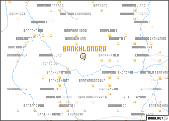 map of Ban Khlong Ra