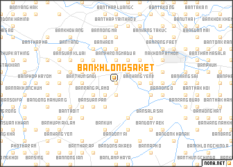 map of Ban Khlong Sa Ket