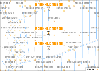 map of Ban Khlong Sam