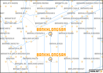 map of Ban Khlong Sam