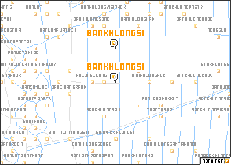 map of Ban Khlong Si