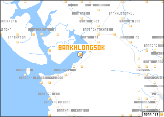map of Ban Khlong Sok