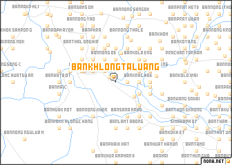 map of Ban Khlong Ta Luang