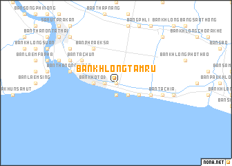 map of Ban Khlong Tamru