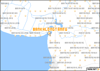 map of Ban Khlong Tamru