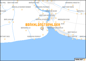 map of Ban Khlong Ta Phloem