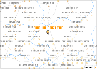 map of Ban Khlong Teng