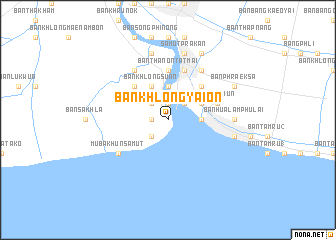map of Ban Khlong Yai On