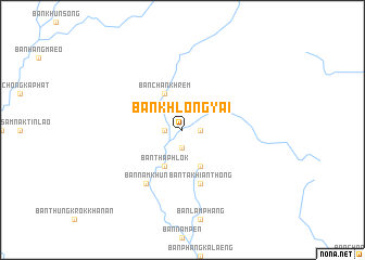 map of Ban Khlong Yai