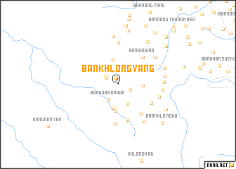 map of Ban Khlong Yang